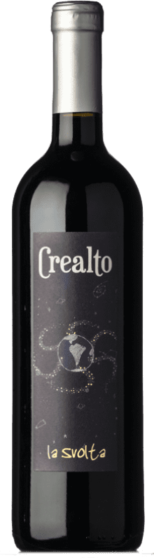 21,95 € Free Shipping | Red wine Crealto La Svolta D.O.C. Piedmont Piemonte Italy Barbera Bottle 75 cl
