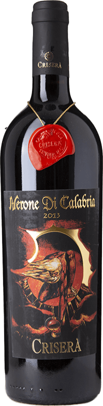 34,95 € 免费送货 | 红酒 Criserà Nerone I.G.T. Calabria 卡拉布里亚 意大利 Sangiovese, Calabrese 瓶子 75 cl