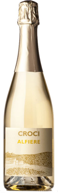 16,95 € Envoi gratuit | Vin Mousseux Blanc Croci Alfiere Zéro Dosage — Brut Nature Classique I.G.T. Emilia Romagna Émilie-Romagne Italie Ortrugo Bouteille 75 cl