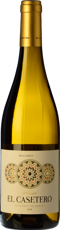 7,95 € Envoi gratuit | Vin blanc Cuevas de Arom El Casetero D.O. Campo de Borja Espagne Macabeo Bouteille 75 cl