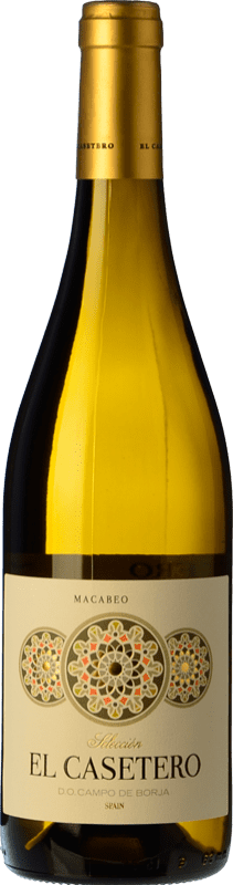 7,95 € Envoi gratuit | Vin Blanc Cuevas de Arom El Casetero D.O. Campo de Borja Espagne Macabeo — Macabeu 75 cl