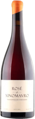 32,95 € 免费送货 | 玫瑰酒 Apostolos Thymiopoulos Rosé 大储备 P.D.O. Naoussa Macedonia 希腊 Mavro 瓶子 75 cl