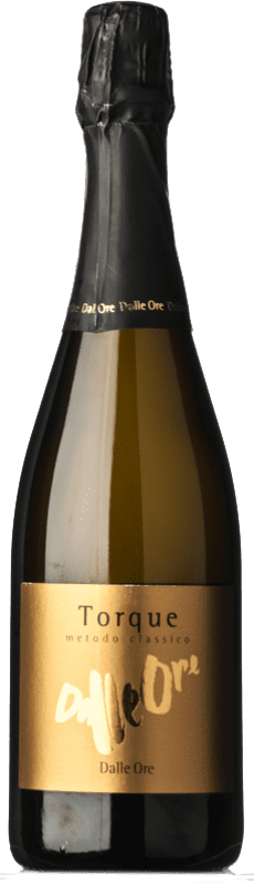 33,95 € Kostenloser Versand | Weißer Sekt Dalle Ore Durello Torque Extra Brut Klassisch I.G.T. Veneto Venetien Italien Durella Eco — Biologisch Flasche 75 cl