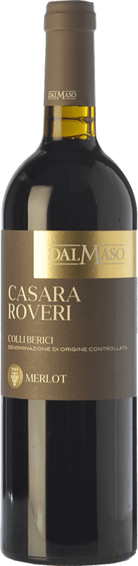 22,95 € Free Shipping | Red wine Dal Maso Casara Roveri D.O.C. Colli Berici Veneto Italy Merlot Bottle 75 cl