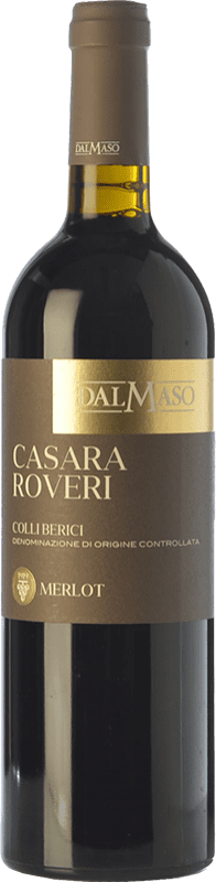 23,95 € Spedizione Gratuita | Vino Rosso Dal Maso Casara Roveri D.O.C. Colli Berici Veneto Italia Merlot 75 cl