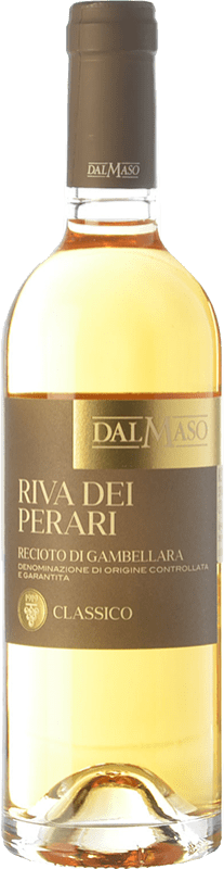 28,95 € Kostenloser Versand | Süßer Wein Dal Maso Riva dei Perari D.O.C.G. Recioto di Gambellara Venetien Italien Garganega Medium Flasche 50 cl