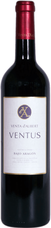 12,95 € Бесплатная доставка | Красное вино Venta d'Aubert Ventus I.G.P. Vino de la Tierra Bajo Aragón Арагон Испания Merlot, Cabernet Sauvignon, Monastrell, Grenache Tintorera, Cabernet Franc бутылка 75 cl