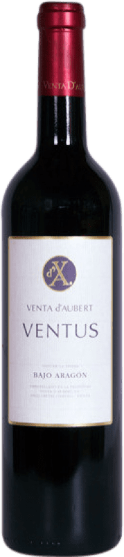12,95 € 免费送货 | 红酒 Venta d'Aubert Ventus I.G.P. Vino de la Tierra Bajo Aragón 阿拉贡 西班牙 Merlot, Cabernet Sauvignon, Monastrell, Grenache Tintorera, Cabernet Franc 瓶子 75 cl