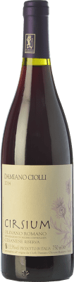 37,95 € Free Shipping | Red wine Damiano Ciolli Cirsium Reserve D.O.C. Cesanese di Olevano Romano Lazio Italy Cesanese Bottle 75 cl
