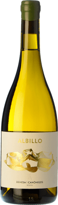 32,95 € Envío gratis | Vino Blanco Dehesa de los Canónigos Crianza D.O. Ribera del Duero Castilla y León España Albillo 75 cl