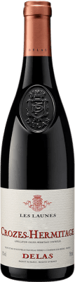 32,95 € Envoi gratuit | Vin rouge Delas Frères Rouge Les Launes Chêne A.O.C. Crozes-Hermitage Rhône France Syrah, Roussanne Bouteille 75 cl