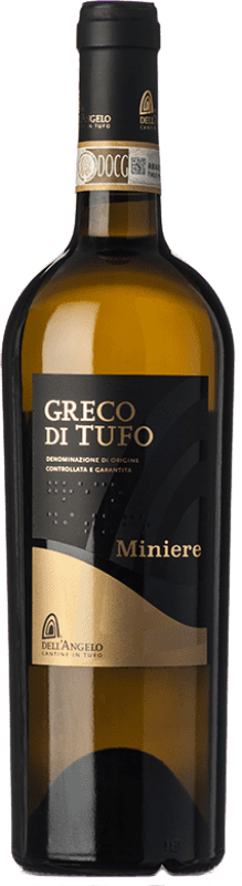 19,95 € Envio grátis | Vinho branco Dell'Angelo Miniere D.O.C.G. Greco di Tufo  Campania Itália Greco Garrafa 75 cl