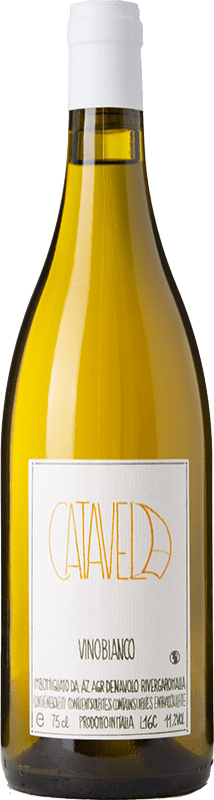 16,95 € Spedizione Gratuita | Vino bianco Denavolo Catavela I.G.T. Emilia Romagna Emilia-Romagna Italia Marsanne, Ortrugo, Malvasia Bianca Bottiglia 75 cl