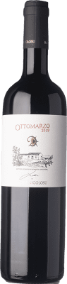 43,95 € Free Shipping | Red Wine Dettori Ottomarzo I.G.T. Romangia Sardegna Italy Pascale 75 cl