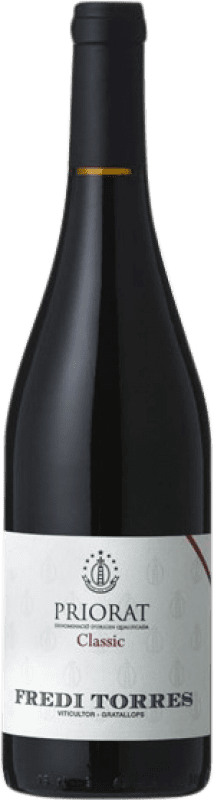 17,95 € Envoi gratuit | Vin rouge Fredi Torres Classic D.O.Ca. Priorat Catalogne Espagne Syrah, Grenache Tintorera, Carignan, Macabeo Bouteille 75 cl