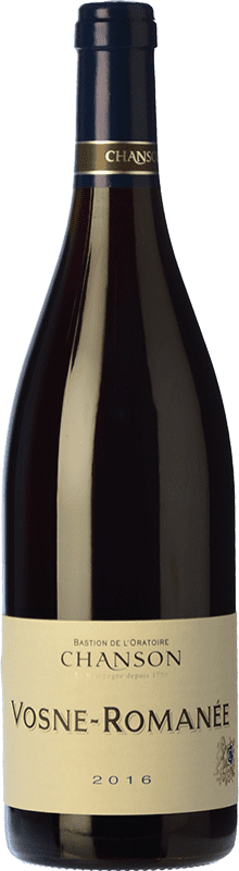 103,95 € 免费送货 | 红酒 Chanson 岁 A.O.C. Vosne-Romanée 勃艮第 法国 Pinot Black 瓶子 75 cl