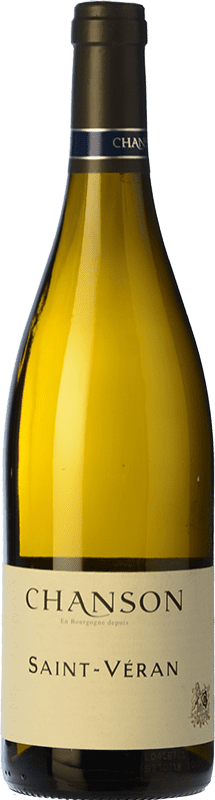 24,95 € Envio grátis | Vinho Branco Domaine Chanson A.O.C. Saint-Véran Borgonha França Chardonnay Garrafa 75 cl
