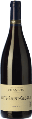 63,95 € Kostenloser Versand | Rotwein Chanson Alterung A.O.C. Nuits-Saint-Georges Frankreich Pinot Schwarz Flasche 75 cl