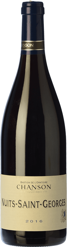 66,95 € Envio grátis | Vinho Tinto Domaine Chanson Crianza A.O.C. Nuits-Saint-Georges França Pinot Noir Garrafa 75 cl