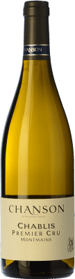 59,95 € Kostenloser Versand | Weißwein Chanson Montmains A.O.C. Chablis Premier Cru Burgund Frankreich Chardonnay Flasche 75 cl