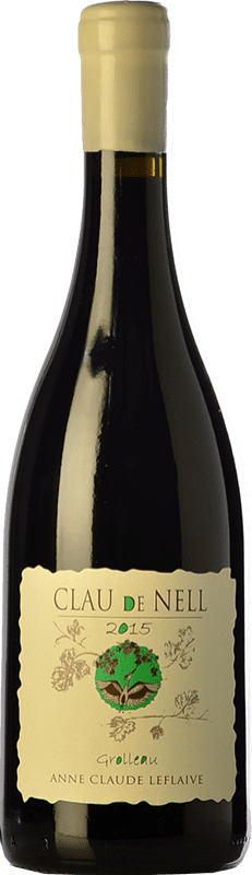 37,95 € Бесплатная доставка | Красное вино Clau de Nell Grolleau старения A.O.C. Anjou Луара Франция бутылка 75 cl
