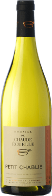 16,95 € Бесплатная доставка | Белое вино Chaude Écuelle A.O.C. Petit-Chablis Бургундия Франция Chardonnay бутылка 75 cl