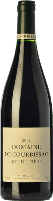 34,95 € Free Shipping | Red wine Domaine de Courbissac Roc du Pière Aged A.O.C. Minervois Languedoc France Syrah, Monastrell Bottle 75 cl