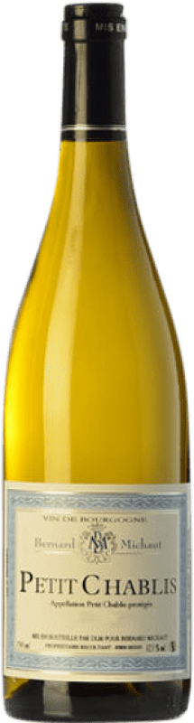 15,95 € Envío gratis | Vino blanco Bernard Michaut A.O.C. Petit-Chablis Borgoña Francia Chardonnay Botella 75 cl