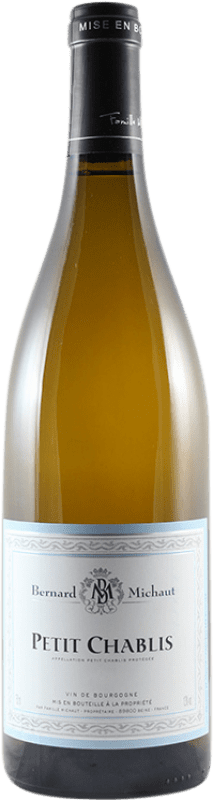 16,95 € Spedizione Gratuita | Vino Bianco Bernard Michaut A.O.C. Petit-Chablis Borgogna Francia Chardonnay 75 cl