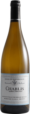 21,95 € Бесплатная доставка | Белое вино Bernard Michaut A.O.C. Chablis Бургундия Франция Chardonnay — Шардоне 75 cl