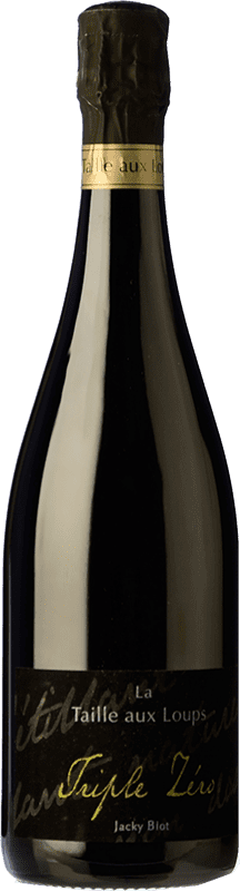 27,95 € Kostenloser Versand | Weißer Sekt Taille Aux Loups Triple Zero Brut Nature A.O.C. Touraine Loire Frankreich Chenin Flasche 75 cl