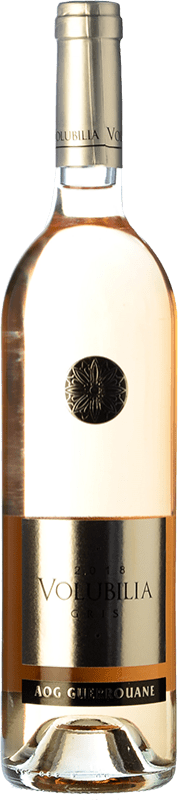 11,95 € Бесплатная доставка | Розовое вино Domaine de La Zouina Volubilia Gris Молодой Meknes Марокко Cabernet Sauvignon, Mourvèdre, Marcelan, Caladoc бутылка 75 cl