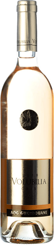10,95 € Бесплатная доставка | Розовое вино La Zouina Volubilia Gris Молодой Meknes Марокко Cabernet Sauvignon, Mourvèdre, Marcelan, Caladoc бутылка 75 cl