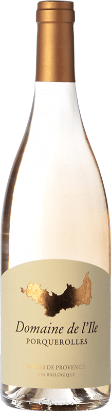 22,95 € 免费送货 | 玫瑰酒 Domaine de l'Ile Porquerolles 年轻的 A.O.C. Côtes de Provence 普罗旺斯 法国 Syrah, Grenache, Mourvèdre, Cinsault, Tibouren 瓶子 75 cl