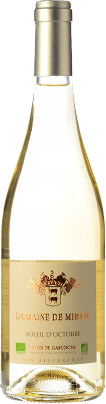 11,95 € Бесплатная доставка | Сладкое вино Mirail Soleil d'Octobre I.G.P. Vin de Pays Côtes de Gascogne Франция Sauvignon White, Petit Manseng, Gros Manseng бутылка 75 cl