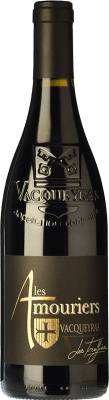 41,95 € Бесплатная доставка | Красное вино Domaine des Amouriers Les Truffières старения A.O.C. Vacqueyras Рона Франция Syrah, Grenache, Monastrell бутылка 75 cl