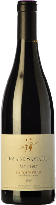 26,95 € Envoi gratuit | Vin rouge Santa Duc Les Aubes Crianza A.O.C. Vacqueyras Rhône France Syrah, Grenache, Monastrell Biologique Bouteille 75 cl