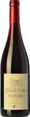 14,95 € Бесплатная доставка | Красное вино Grands Cèdres Дуб I.G.P. Vin de Pays Fleurie Beaujolais Франция Gamay — Гаме 75 cl