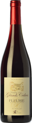 14,95 € Spedizione Gratuita | Vino rosso Grands Cèdres Quercia I.G.P. Vin de Pays Fleurie Beaujolais Francia Gamay Bottiglia 75 cl