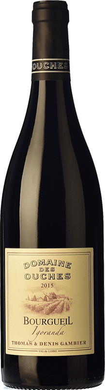 19,95 € 免费送货 | 红酒 Domaine des Ouches Cuvée Igoranda 岁 I.G.P. Val de Loire 卢瓦尔河 法国 Cabernet Franc 瓶子 75 cl