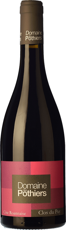 23,95 € Free Shipping | Red wine Domaine des Pothiers Clos du Puy Aged A.O.C. Côte Roannaise Loire France Gamay Bottle 75 cl