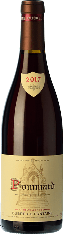 43,95 € Бесплатная доставка | Красное вино Dubreuil-Fontaine Молодой A.O.C. Pommard Бургундия Франция Pinot Black бутылка 75 cl