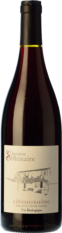 11,95 € 送料無料 | 赤ワイン Domaine du Séminaire 若い A.O.C. Côtes du Rhône ローヌ フランス Syrah, Grenache, Carignan ボトル 75 cl