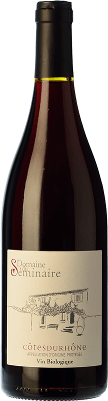 11,95 € Spedizione Gratuita | Vino rosso Domaine du Séminaire Giovane A.O.C. Côtes du Rhône Rhône Francia Syrah, Grenache, Carignan Bottiglia 75 cl
