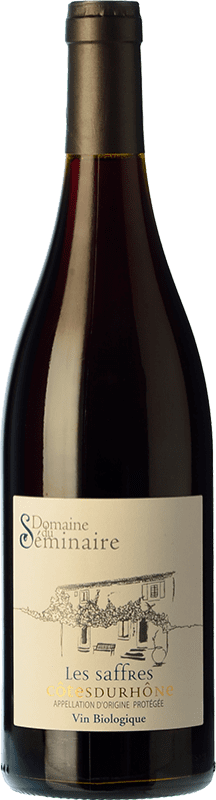 12,95 € Envoi gratuit | Vin rouge Séminaire Les Saffres Chêne A.O.C. Côtes du Rhône Rhône France Syrah, Grenache Bouteille 75 cl