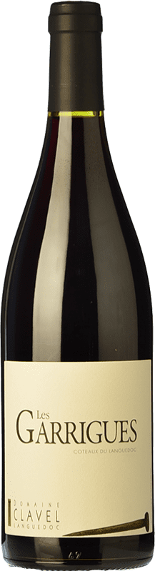 21,95 € Kostenloser Versand | Rotwein Estelle & Pierre Clavel Les Garrigues Jung A.O.C. Coteaux du Languedoc Languedoc Frankreich Syrah, Grenache, Carignan Flasche 75 cl