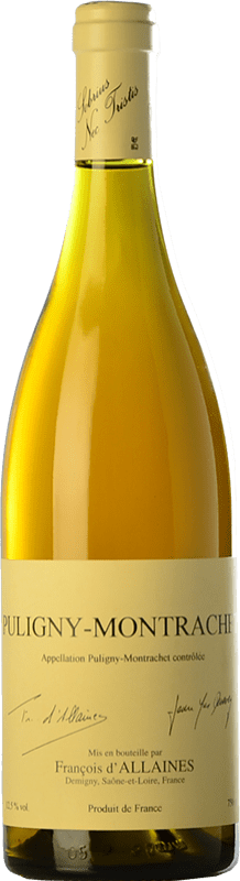 41,95 € 免费送货 | 白酒 François d'Allaines 岁 A.O.C. Puligny-Montrachet 勃艮第 法国 Chardonnay 瓶子 75 cl