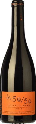 22,95 € 送料無料 | 赤ワイン Gros-Tollot La 50/50 若い I.G.P. Vin de Pays des Côtes du Brian ラングドック フランス Syrah, Grenache, Carignan ボトル 75 cl