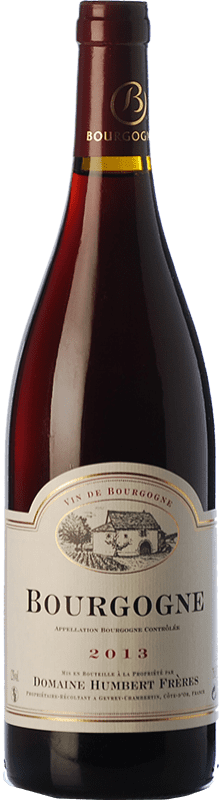28,95 € Kostenloser Versand | Rotwein Humbert Frères Crianza — Kurze Fassreifung A.O.C. Bourgogne Burgund Frankreich Pinot Noir — Spätburgunder Flasche 75 cl