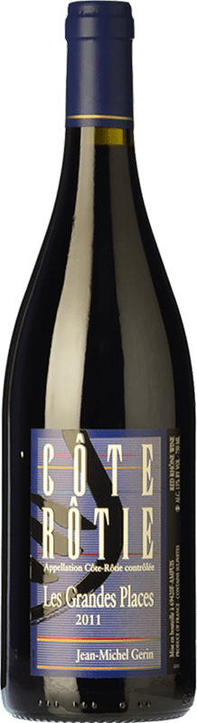 187,95 € 免费送货 | 红酒 Jean-Michel Gerin Les Grandes Places 预订 A.O.C. Côte-Rôtie 罗纳 法国 Syrah 瓶子 75 cl